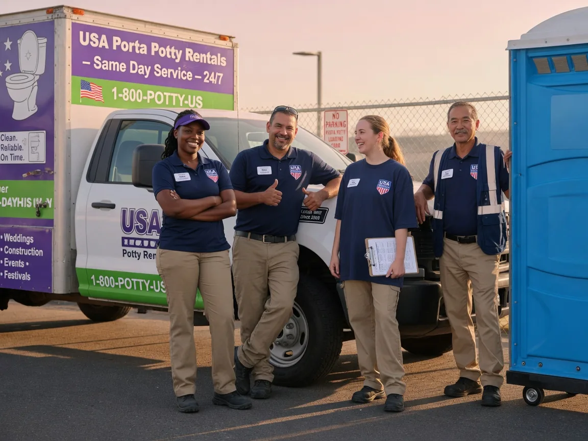 Porta Potty Rental company in Manchester, CT